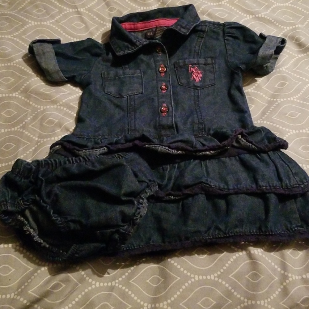 U.S. Polo Jean Dress